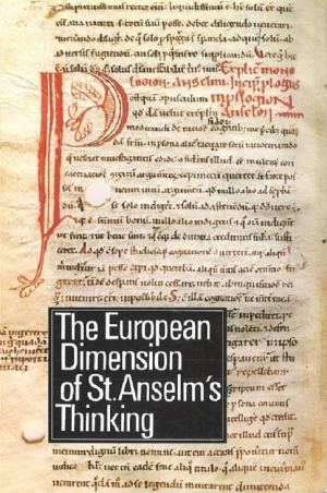 publikace The European Dimension of St. Anselm's Thinking