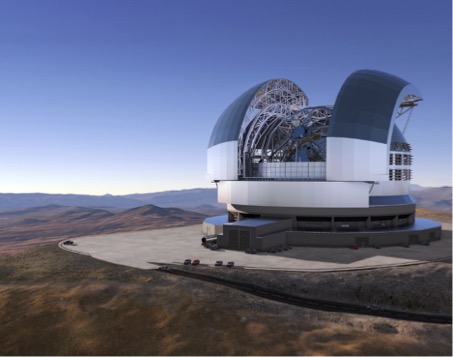 Evropská jižní observatoř za přispění České republiky staví největší dalekohled světa o průměru zrcadlového objektivu 39 metrů.