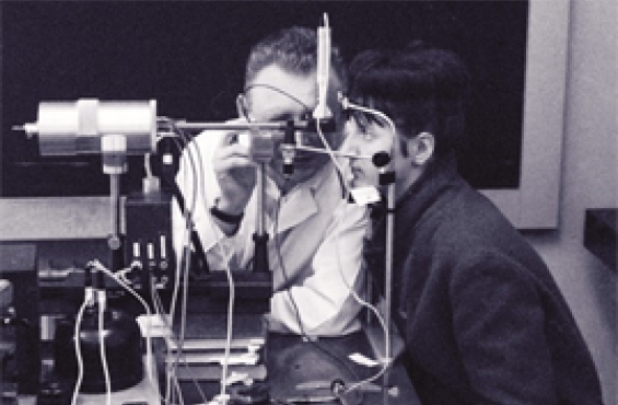 The first laser eye surgery in Czechoslovakia