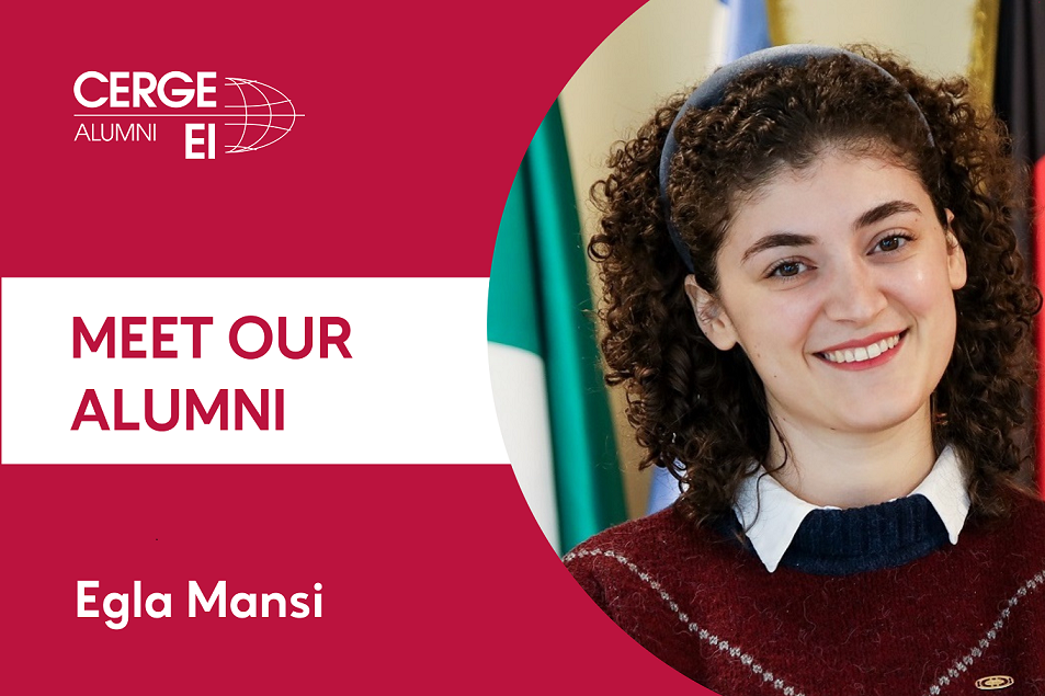 Meet CERGE EI alumni Egla Mansi