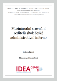 Mezinárodní srovnání ředitelů škol: české administrativní inferno