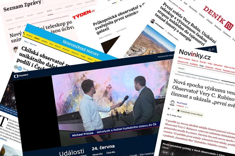 První světlo média